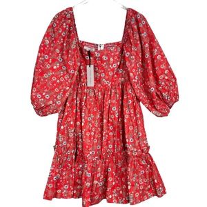 Cara Cara Sip Sip Dress in Millerton Red